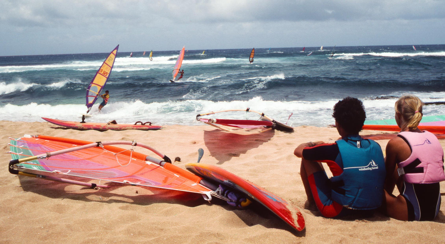 The golden age of windsurfing