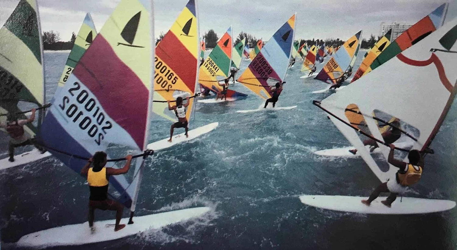 The evolution of windsurfing in the 80s