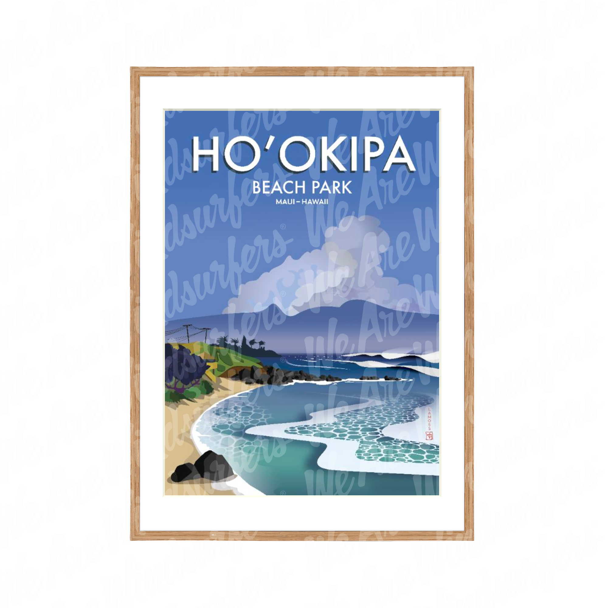 Poster LAMOSS Ho'okipa Beach Park